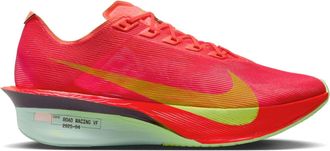 Nike Mens Vaporfly 4 Shoe In Bright Crimson/lime Blast/mint