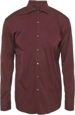 BOSS Camicia con bottoni - Rosso