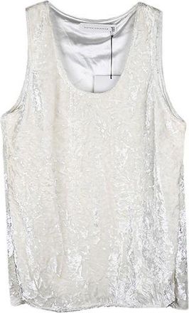 Victoria Beckham Crushed Velvet Sleeveless Top Size XXS