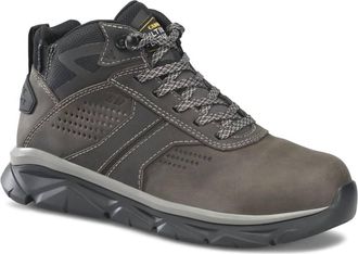 Carolina Mens Fly Weight Mid Composite Safety Toe Hiker Shoes In Black