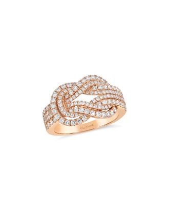 Le Vian Gladiator Knot 14K Rose Gold 0.99 ct. tw. Diamond Cocktail Ring