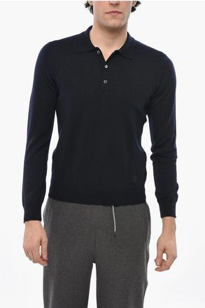 Corneliani Polo Neck Virgin Wool Sweater size 46