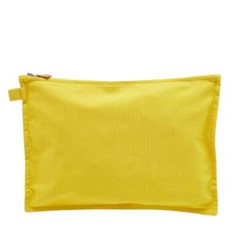 Herm&egrave;s Pre-owned Bora Bora GM Pouch - Dames - Pre-owned - Geel - Maat: ONE Size