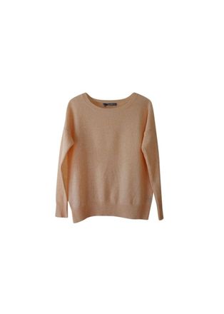 360 Cashmere Peach Cashmere Jumper Size S