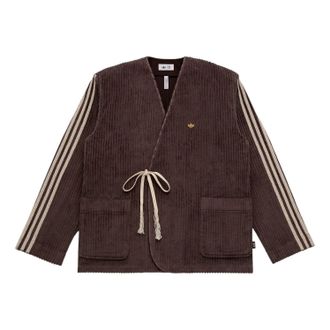 adidas x CLOT Suit Jacket Asia Sizing Dark Brown JM2827
