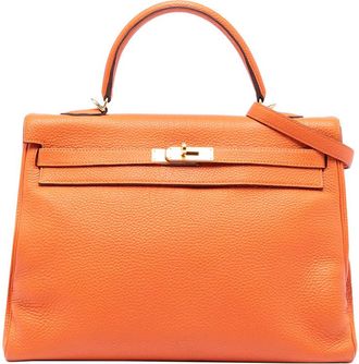 Herm&egrave;s Pre-owned Hermes Togo Kelly II Retourne 35 Ladies FKKKF53ANJAWGK7X