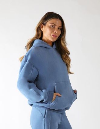 Glyder Buffalo Hoodie in Washed Blue at Nordstrom, Size X-Large