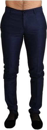 Dolce & Gabbana Hombre, Pantalones, Azul, Talla: S