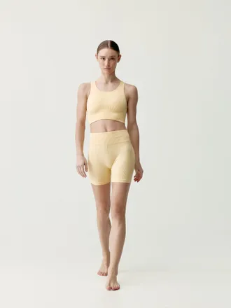 Born Living Yoga Top Lindy Yellow Sorbet