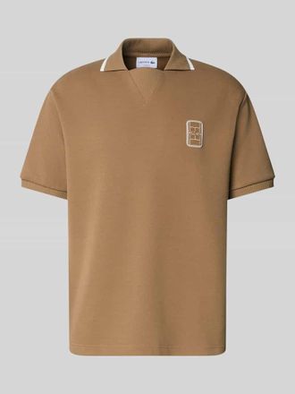 Lacoste Loose Fit Poloshirt in Hazel, Gr&ouml;&szlig;e XXXL