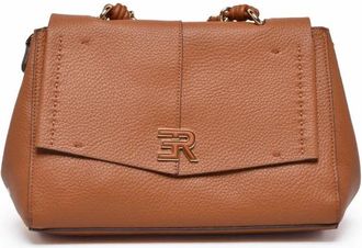 Ermanno Scervino Tassen, Dames, Bruin, ONE Size, Su&egrave;de, Eba Schoudertas