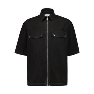 Off-white Heren, Overhemden, Zwart, Maat: L Katoen