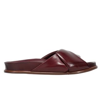 Lorenzo Masiero Sliders, female, Red, Size: 7 US S407/Staramethyst