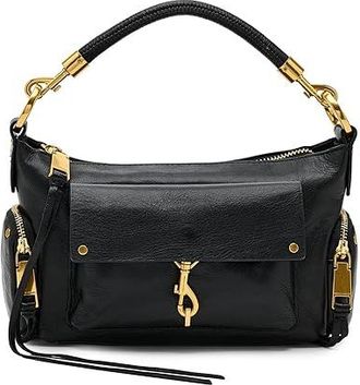 Rebecca Minkoff Mab Mini Shoulder Shoulder Womens Handbags Black, Leather