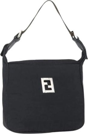 Fendi Pre-owned Shoulder Bags, female, Black, Size: ONE SIZE Pre-owned Vintage Shoulder Bag