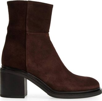 Cordani Womens Brennen Suede Block Heel Boots In Brown Suede