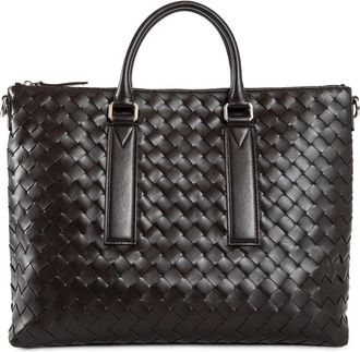 Bottega Veneta Soft Briefcase in Intrecciato Leather