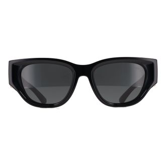 Burberry Cat Eye Womens Black Dark Grey BE4467U - One Size