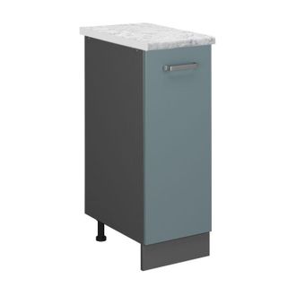 Vicco Armario De Farmacia R-line, Gris Azulado, 30 Cm Et M&aacute;rmol