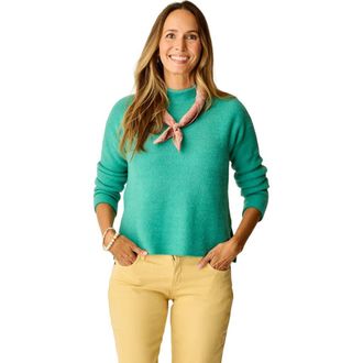 Carve Designs Olivia Plush Sweater in Jade Heather at Nordstrom, Size Xx-Small