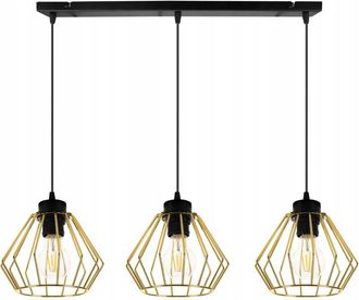 OEM L&aacute;mpara De Techo Colgante L&aacute;mpara De Ara&ntilde;a Dorada Loft Druciak