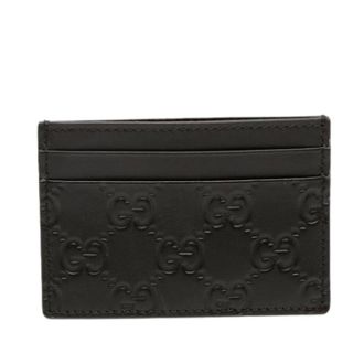 Gucci Pre-owned Wallets, female, Black, Size: ONE SIZE Pre-owned Card Holder
