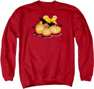 Gildan Batman Bat O Lanterns Adult Crewneck Sweatshirt
