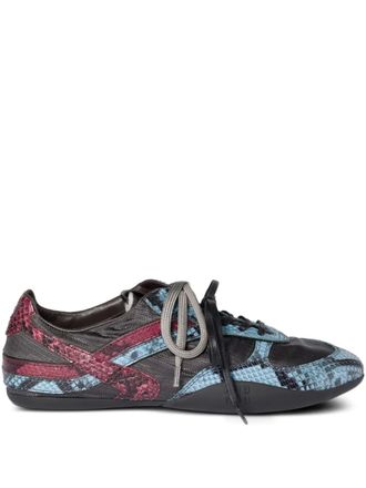 Miu Miu Sneakers con stampa - Grigio