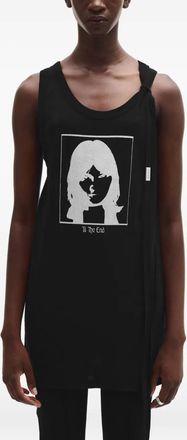 Ann Demeulemeester Top smanicato Till the End - Nero