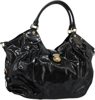 Louis Vuitton Pre-owned Handbags, female, Black, Size: ONE SIZE Pre-owned Coated canvas louis-vuitton-bags