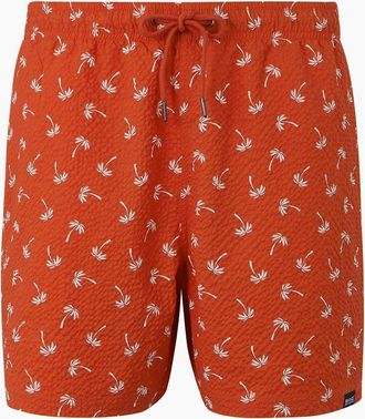 Regatta Mens Regatta Mens Loras Palm Swim Shorts - Red - Size: 33/32/32