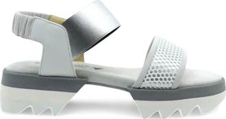 Softwaves Womens Valera Platform Sandal In Ice/white
