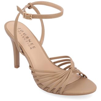 Journee Collection Women & apos;s Vanita Medium and Wide Width Dress Sandals