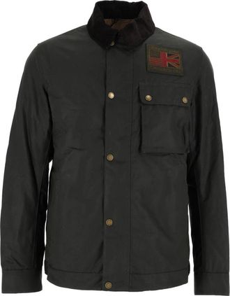 Barbour Workers Wax Jacket - Heren - Zomerjassen - Groen - M - Katoen - Jassen