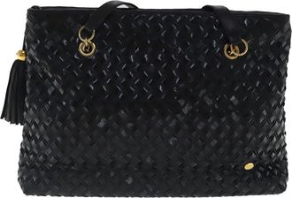 Bally Black Patent Leather Shoulder Bag (Pre-Owned)