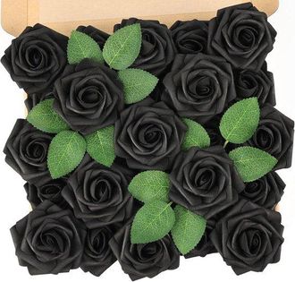 OEM Rosas Artificiales, Para El D&iacute;a De San Valent&iacute;n, El D&iacute;a De La Madre, Bodas, Baby Showers, Aproximadamente 20 Cm De Largo, 8 Cm De Di&aacute;metro