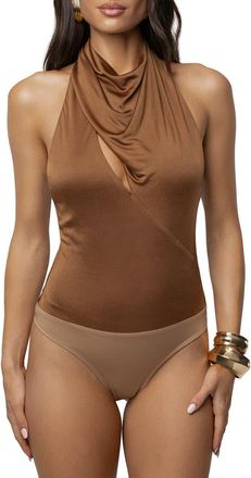 JLUXLABEL Beloved Bodysuit in Tan at Nordstrom, Size X-Small