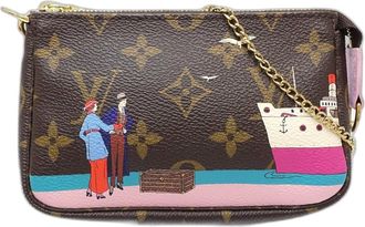 Louis Vuitton Brown Monogram Monogram Pochette (Pre-Owned)