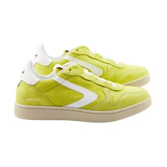 Valsport Sneakers, female, Green, Size: 8 US Lime Suede Sneakers