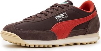 Puma Easy Rider Vintage Shoes Mens Shoes Chocolate Brown/Candy Apple : 11.5 D - Medium, Leather/Textile