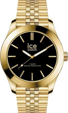 Ice Watch Ice Watch Ice Steel - Gold Black Dames Horloge Goudkleurig 024746