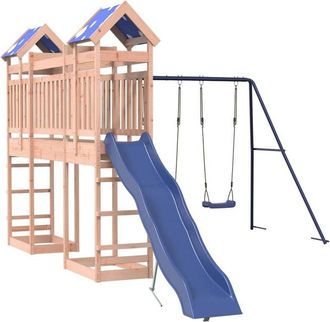 vidaXL Parque Infantil De Exterior Madera Maciza Douglas3156935 Vidaxl
