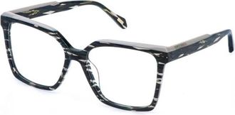 Just Cavalli Vjc 160 07Nn Optical Frame - Dames - Brillen - Bruin - 55 MM - Accessoires