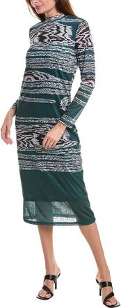 YAL New York Yal New York Printed Midi Dress