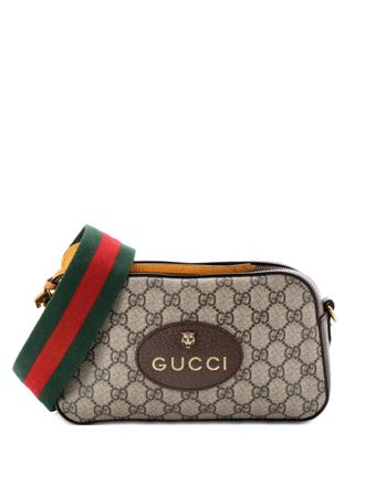 Gucci Neo Vintage Camera Messenger Bag GG Coated Canvas crossbody bag - women - Fabric - One Size - Brown