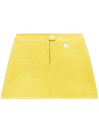 Courr&egrave;ges Gonna Iconique - Giallo