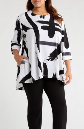 Vikki Vi Swing Tunic Dress in Zen at Nordstrom, Size 3 X