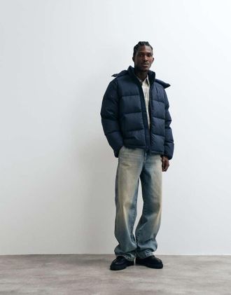Levi's Rockwell piumino con cappuccio blu scuro