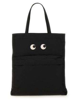 Anya Hindmarch Womens Tote Bag Eyes Black Handbags Hand