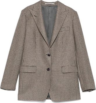 Tagliatore Blazer monopetto con motivo pied-de-poule - Toni neutri
